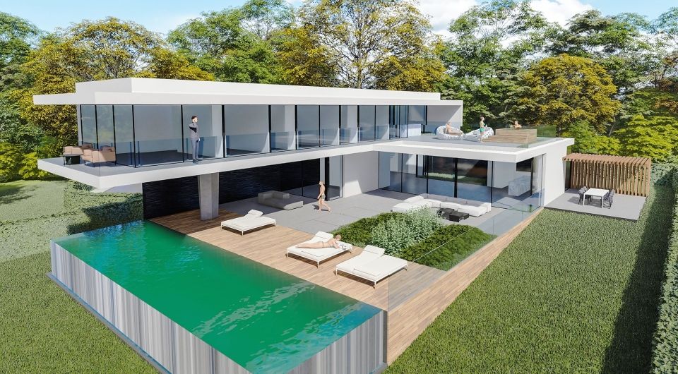 Modern and luxury four bedroom off-plan villa with a Top Location, in Luz, Lagos