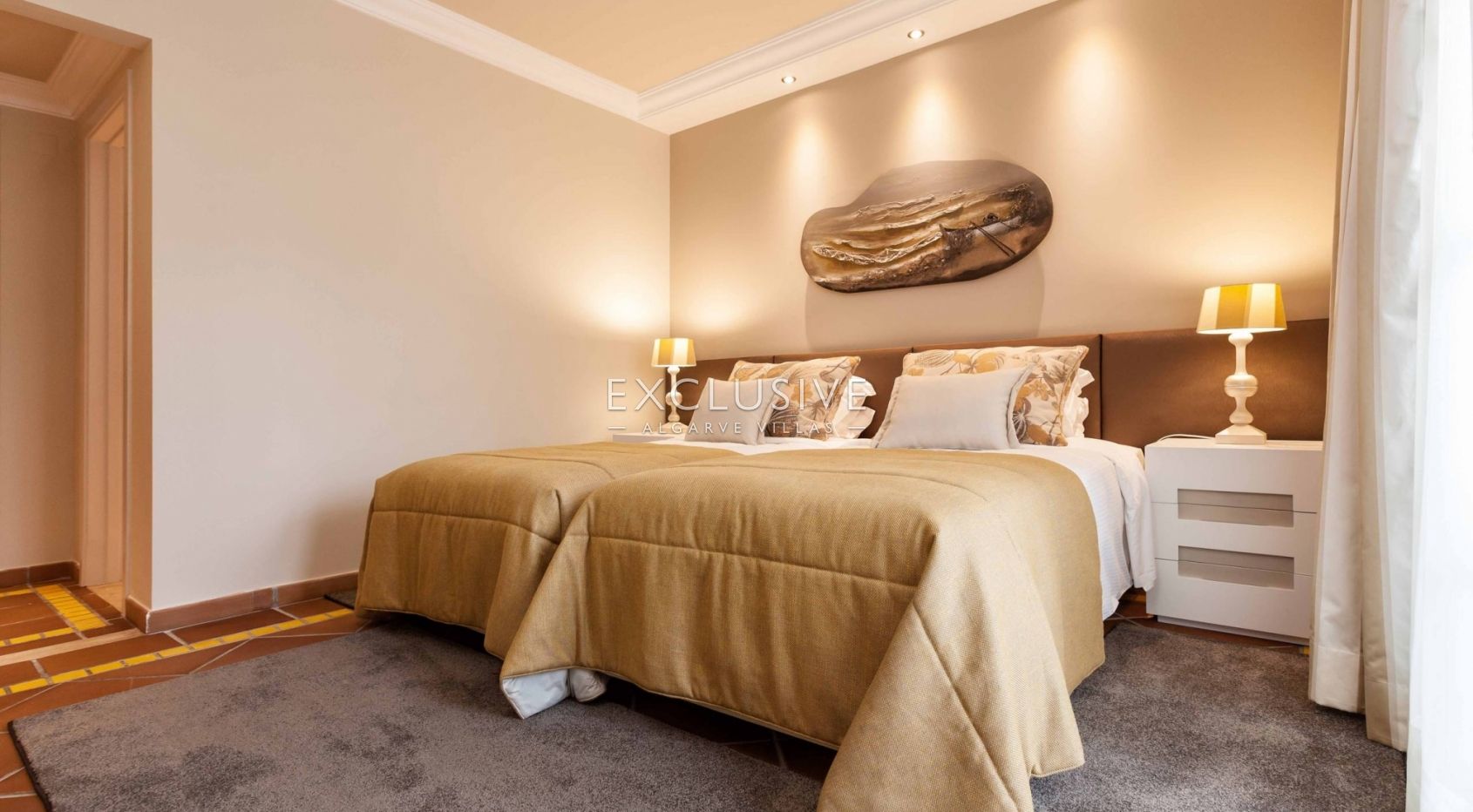 Appartements de 3 chambres dans un complexe de golf, à distance de marche de la plage, à Al