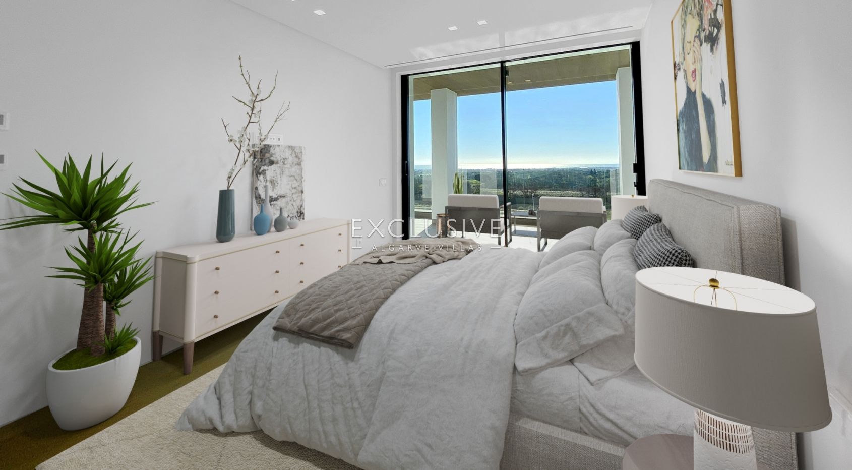 Luxe eigentijdse designvilla in golfresort in Oost-Algarve