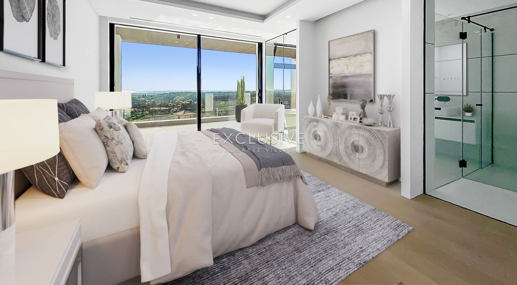 Luxe eigentijdse designvilla in golfresort in Oost-Algarve