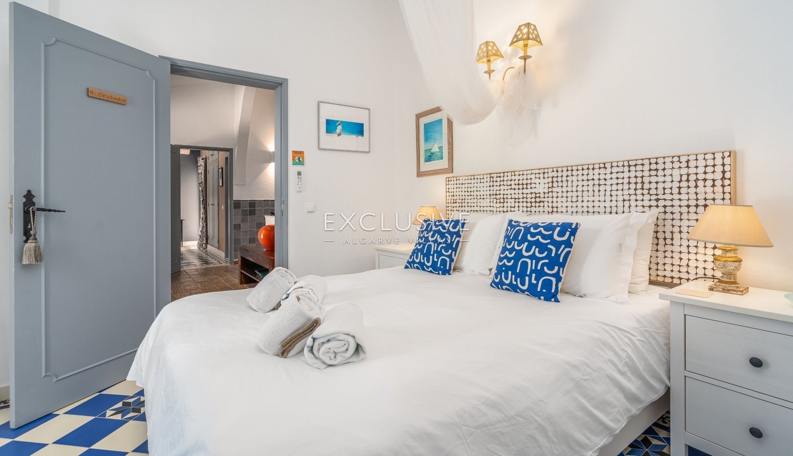 Villa rustique chic avec piscine et court de tennis près de Lagos
