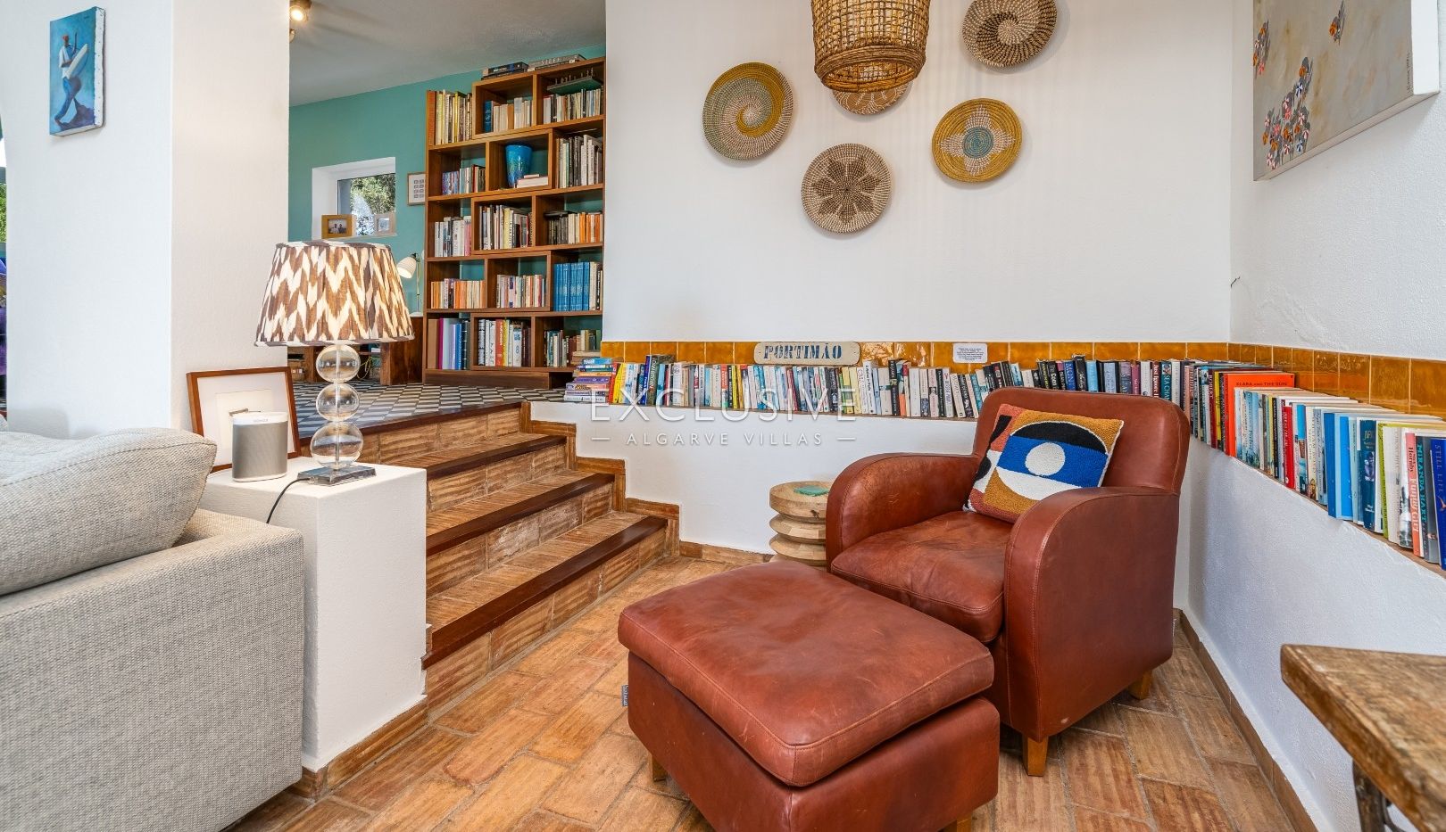 Villa rustique chic avec piscine et court de tennis près de Lagos