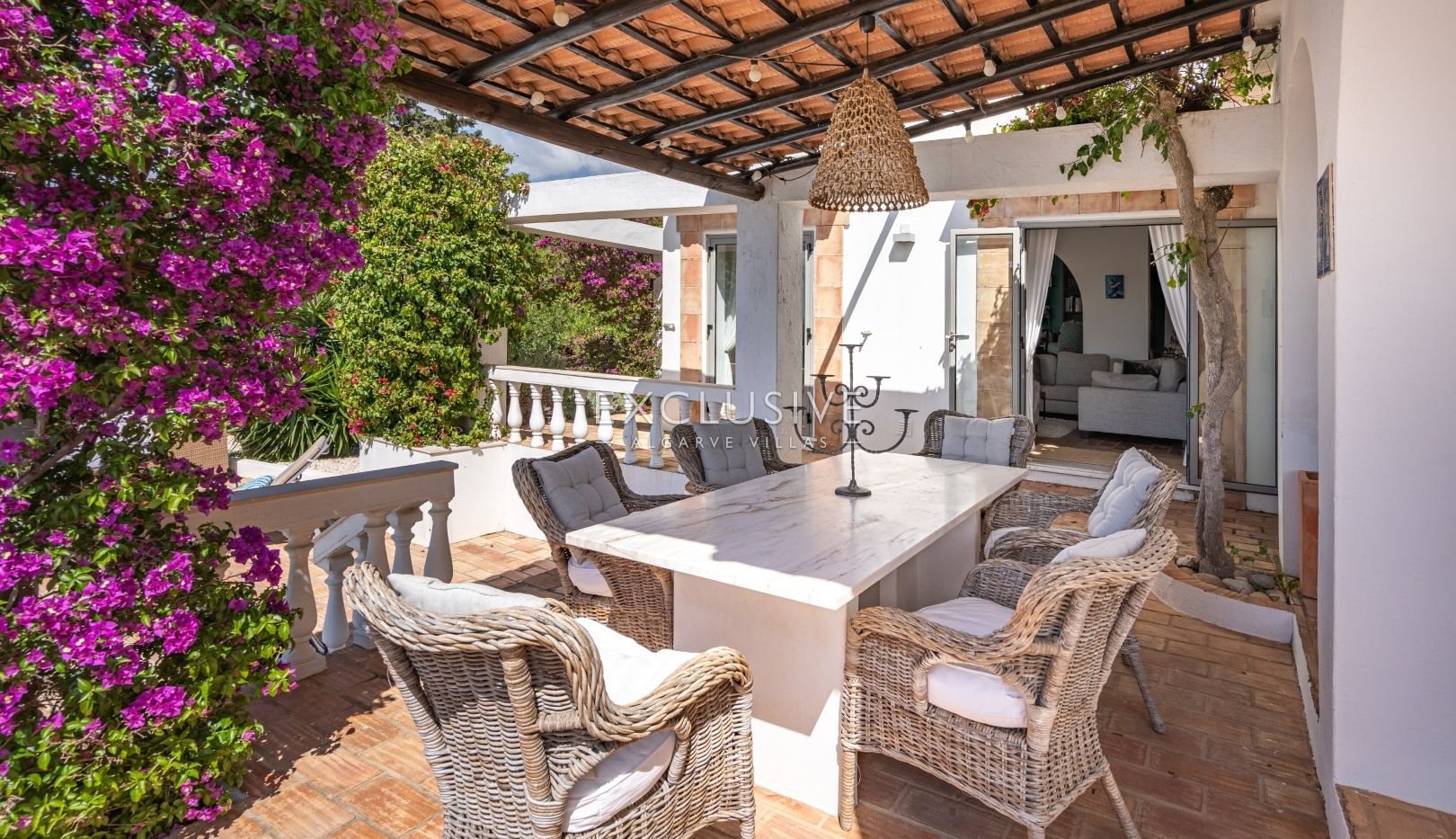 Villa rustique chic avec piscine et court de tennis près de Lagos