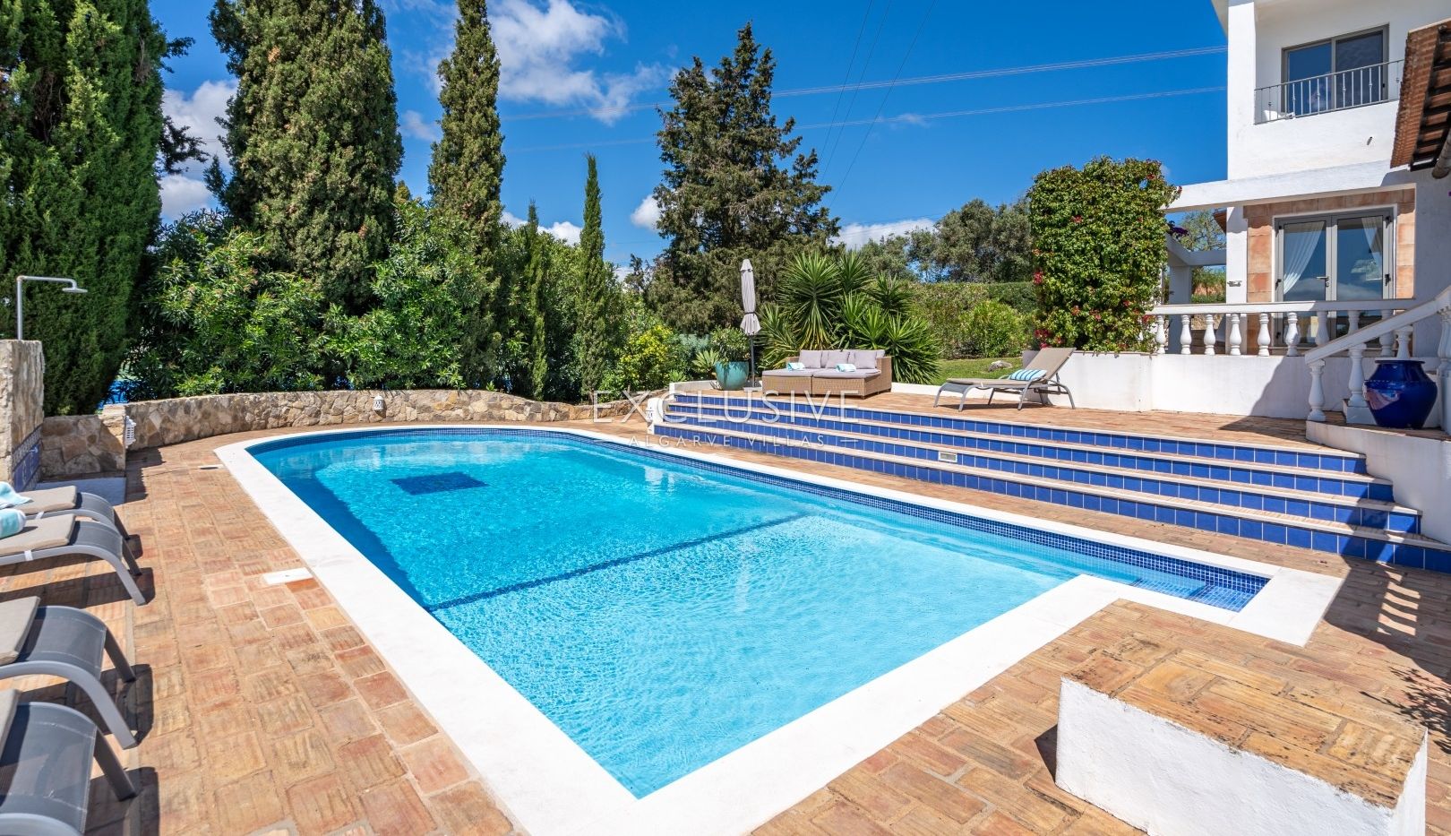 Villa rustique chic avec piscine et court de tennis près de Lagos