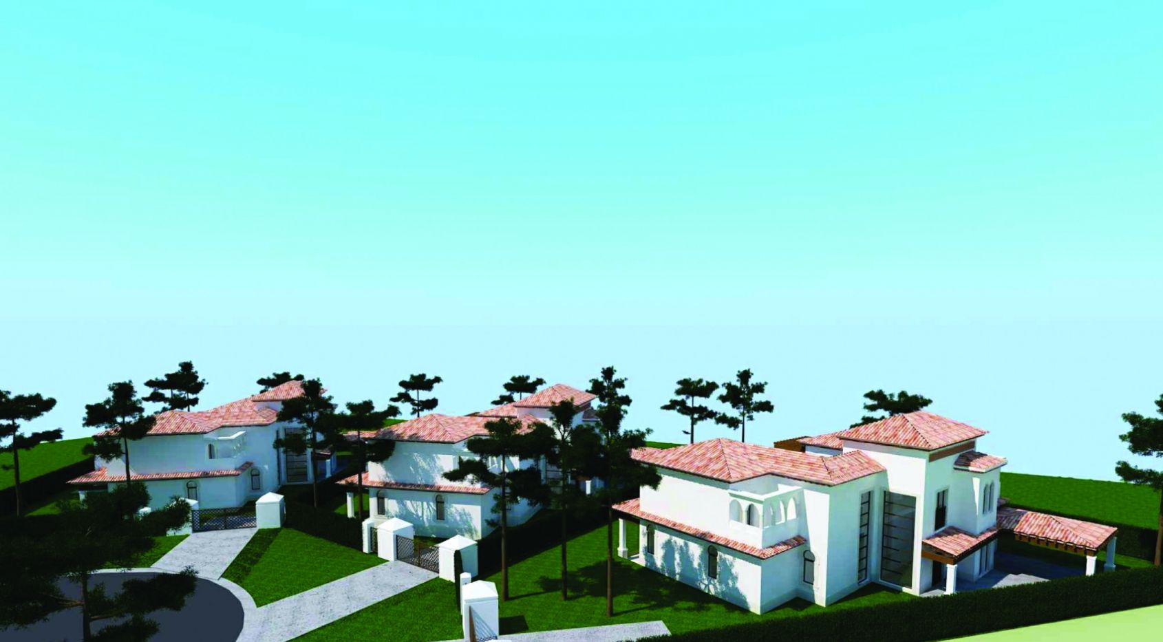 Erstaunliche Villen im Bau Golf Resort Albufeira