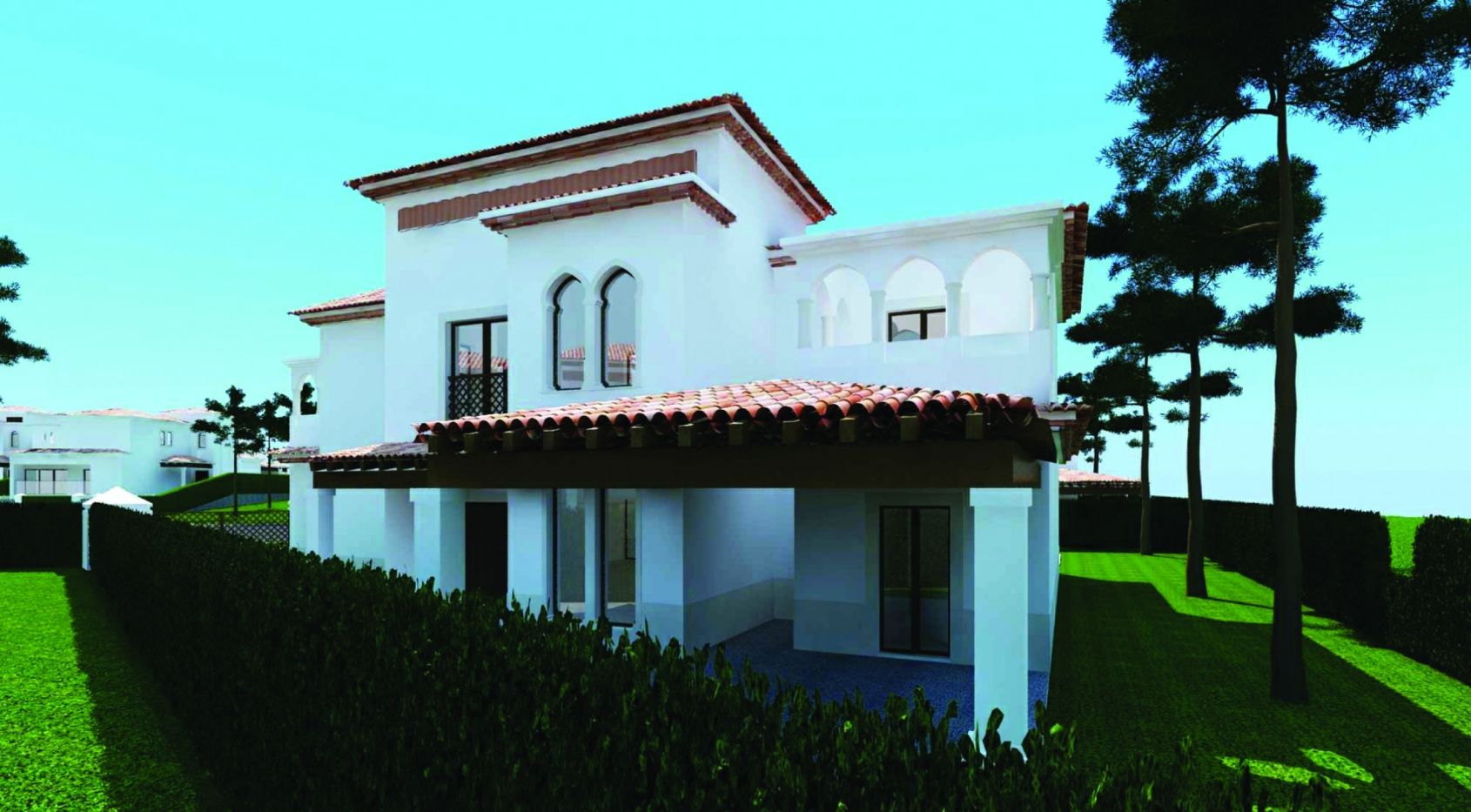 Erstaunliche Villen im Bau Golf Resort Albufeira