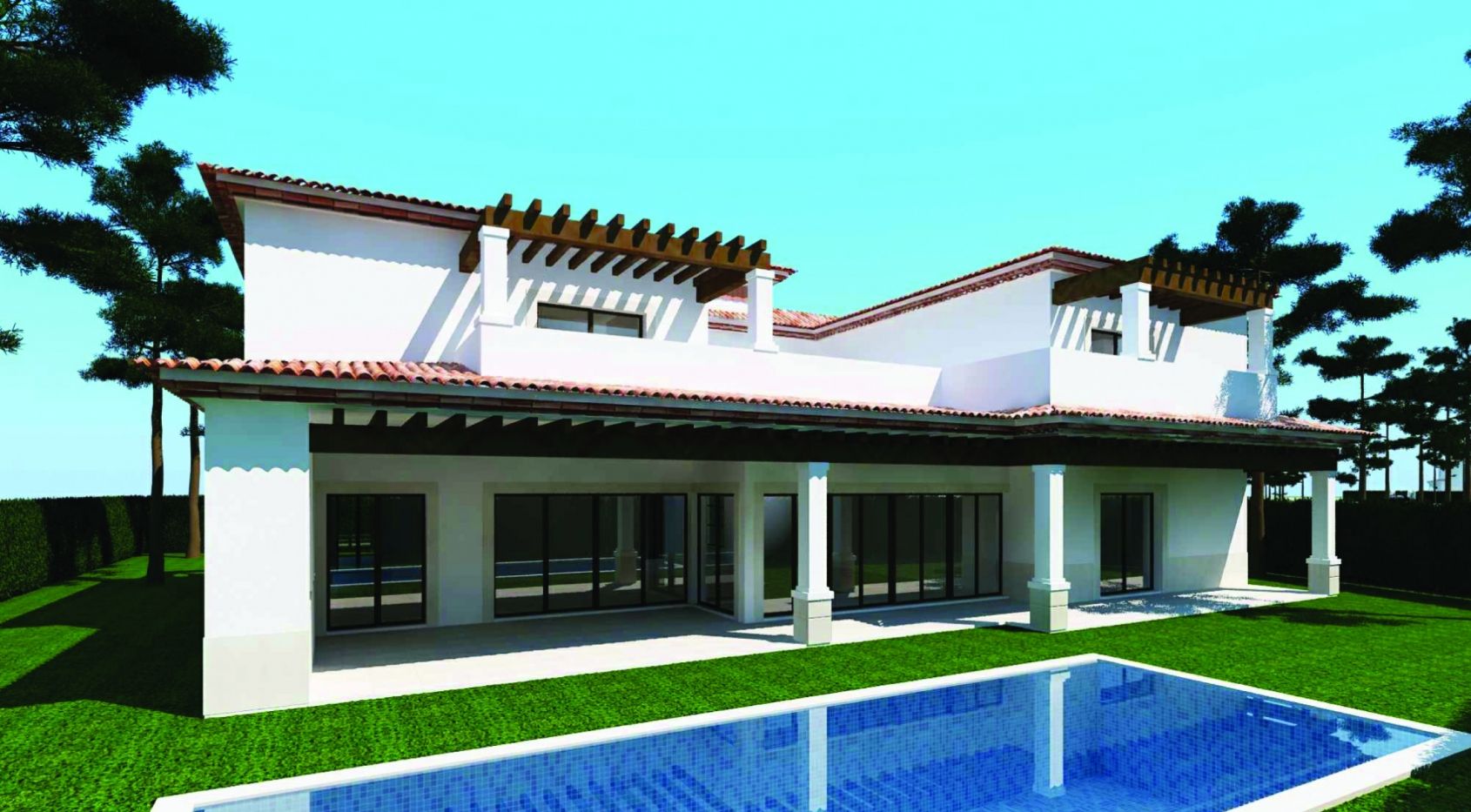 Erstaunliche Villen im Bau Golf Resort Albufeira
