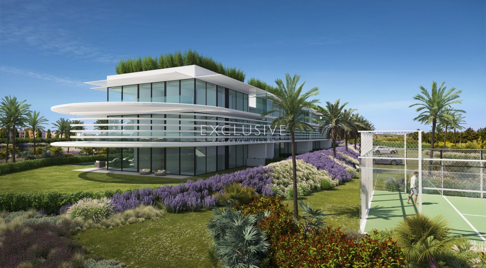 3 slaapkamer luxe eigentijds appartement in Vilamoura uitzicht op de golf