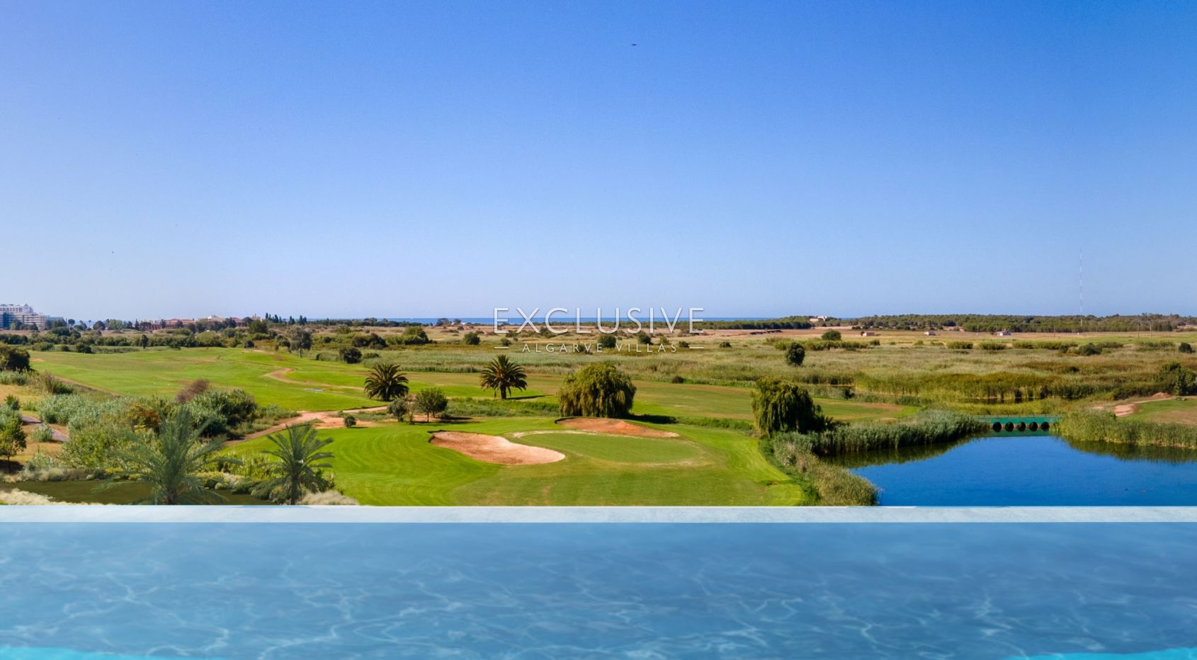 3 slaapkamer luxe eigentijds appartement in Vilamoura uitzicht op de golf