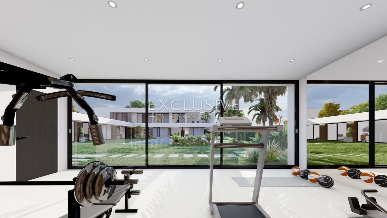 Zeitgenössische luxusvilla, 5 schlafzimmer, 1st line golf resort Penina, Algarve