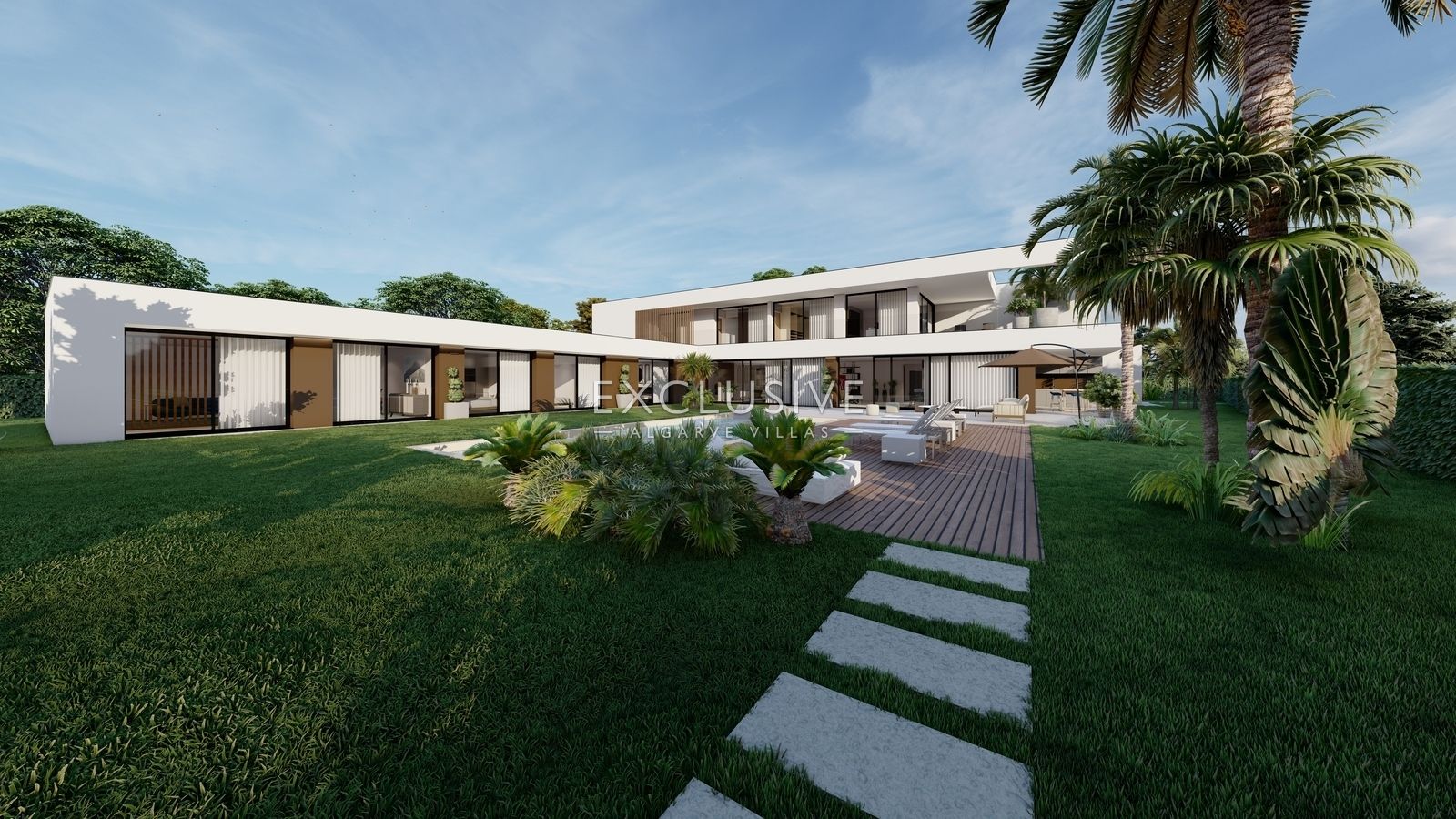 Zeitgenössische luxusvilla, 5 schlafzimmer, 1st line golf resort Penina, Algarve
