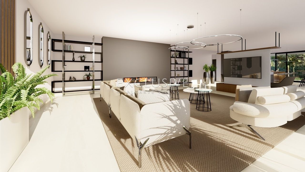 Zeitgenössische luxusvilla, 5 schlafzimmer, 1st line golf resort Penina, Algarve