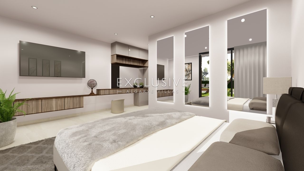 Zeitgenössische luxusvilla, 5 schlafzimmer, 1st line golf resort Penina, Algarve