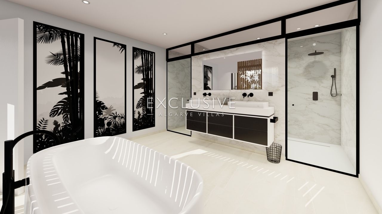 Zeitgenössische luxusvilla, 5 schlafzimmer, 1st line golf resort Penina, Algarve