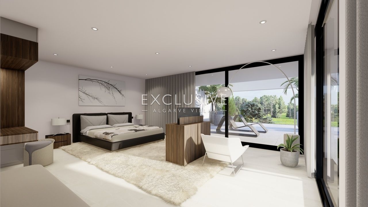 Zeitgenössische luxusvilla, 5 schlafzimmer, 1st line golf resort Penina, Algarve