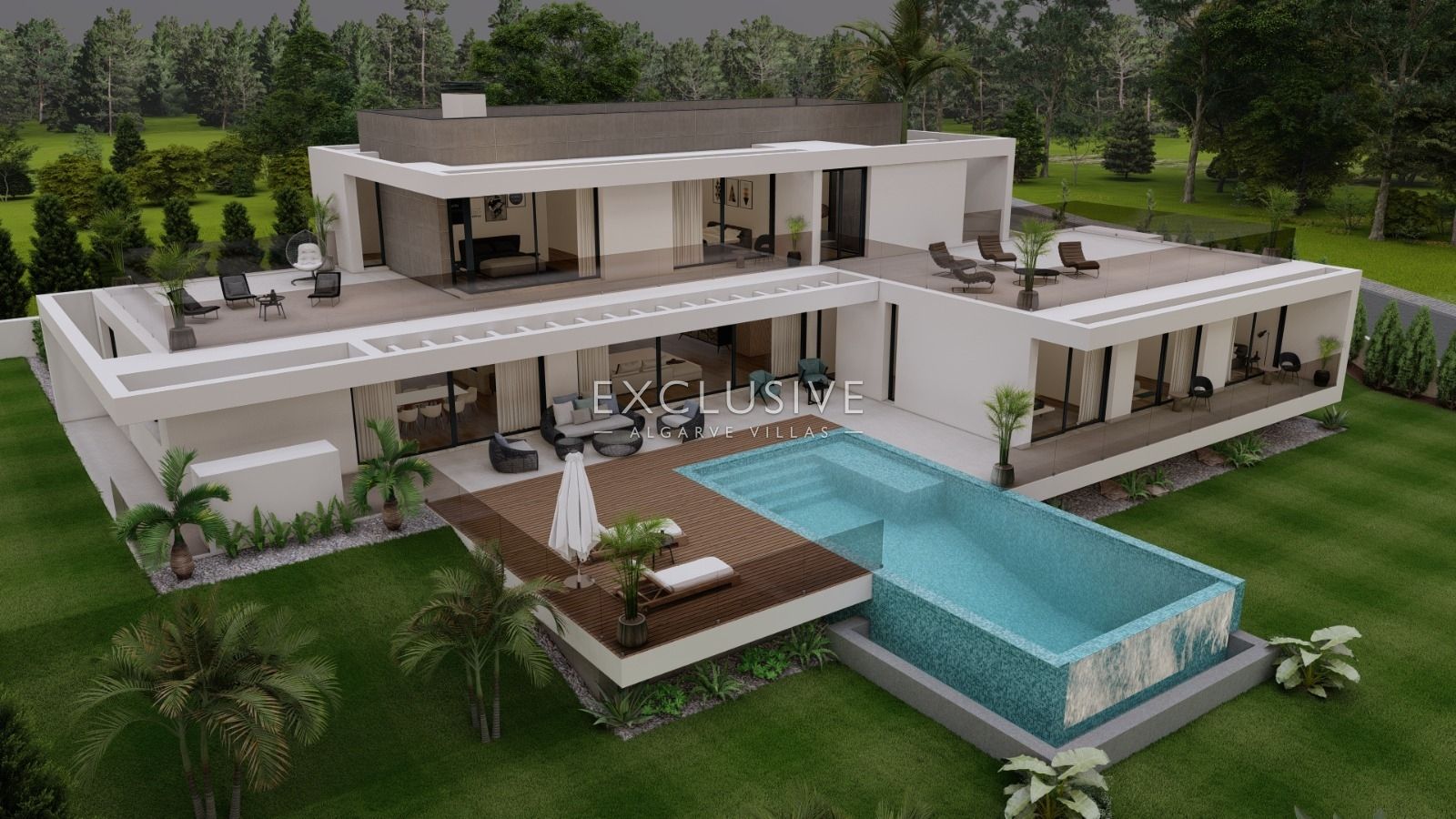 Amazing contemporary villa with pool in Carvoeiro, Algarve