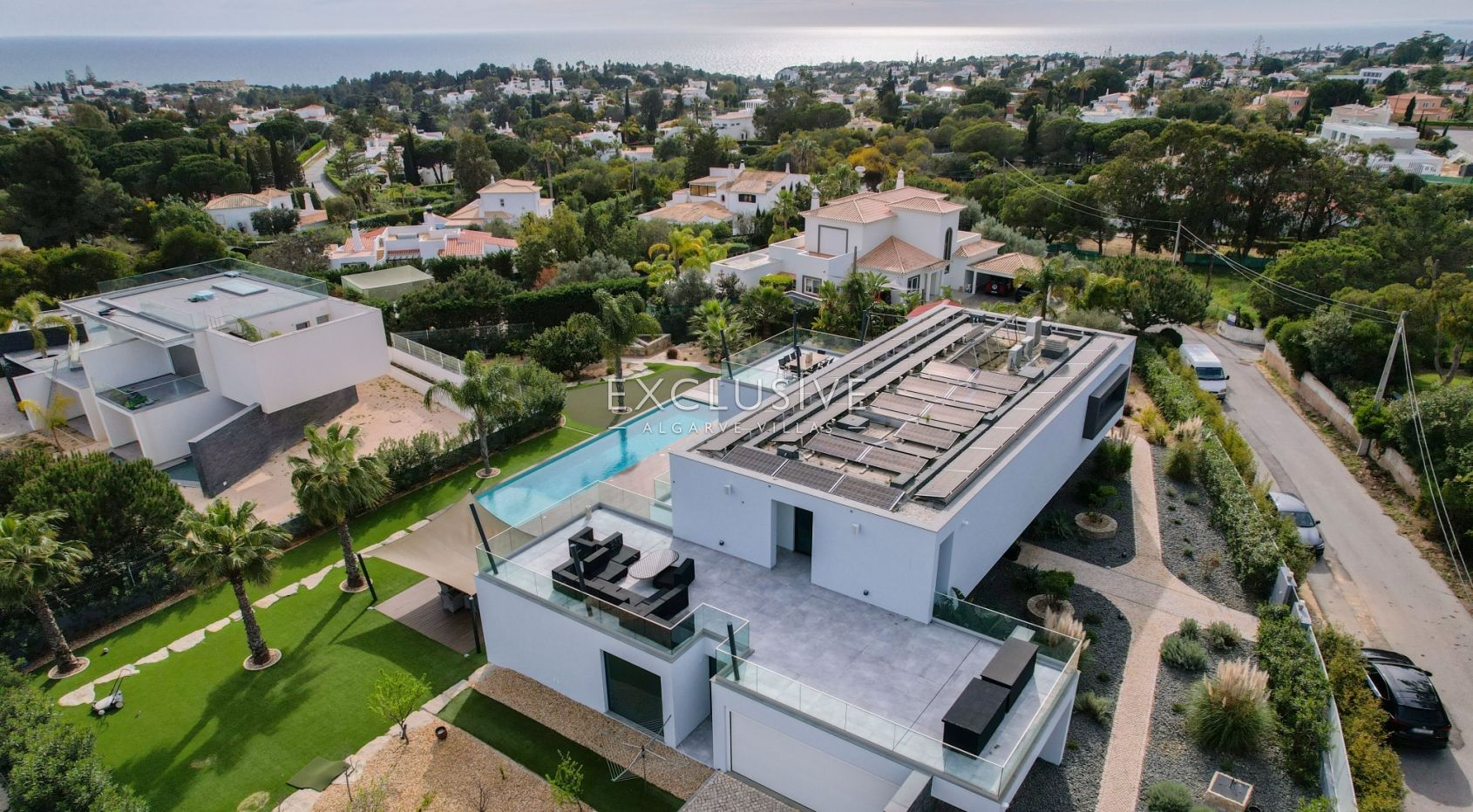 Superbe villa moderne avec vue sur la mer à Carvoeiro, Algarve