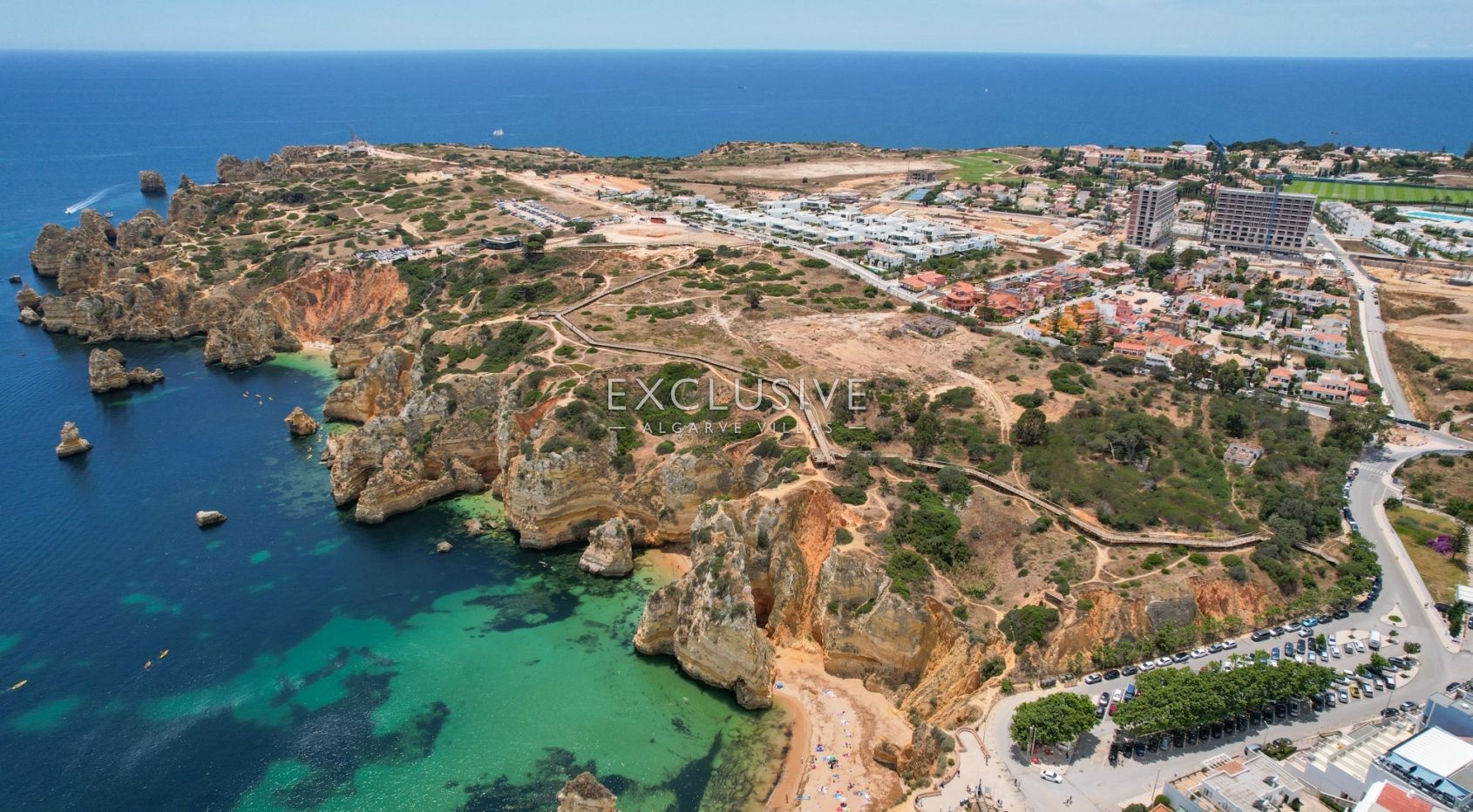 Waterfront plot of land with stunning views in Lagos, Algarve