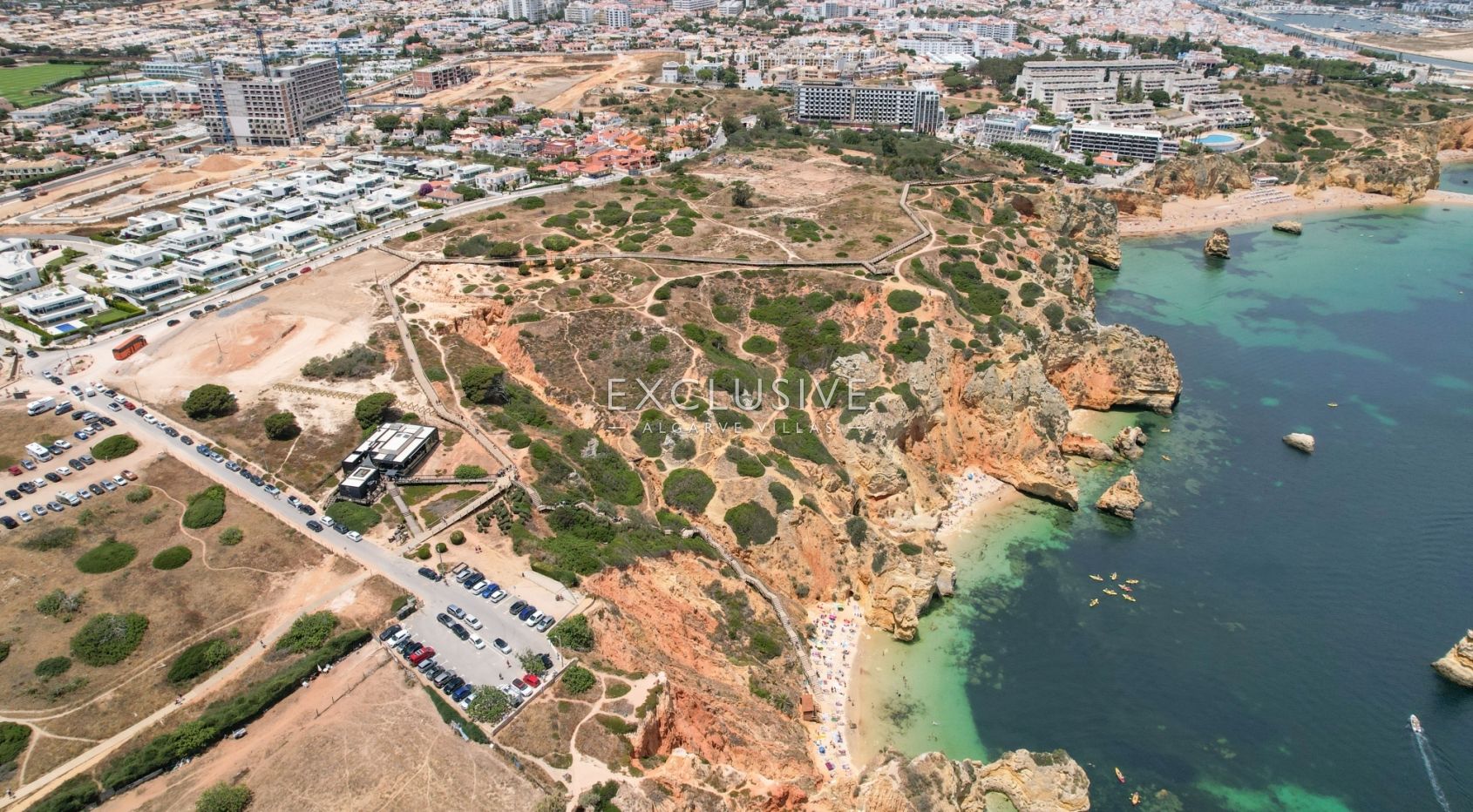 Waterfront plot of land with stunning views in Lagos, Algarve