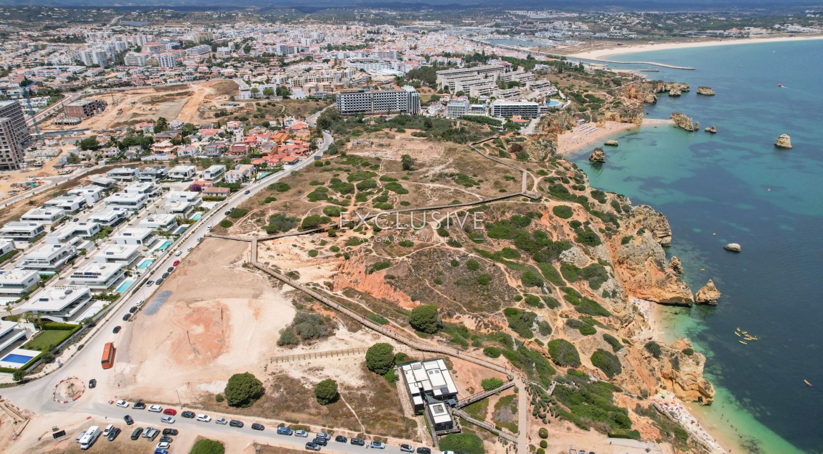 Waterfront plot of land with stunning views in Lagos, Algarve