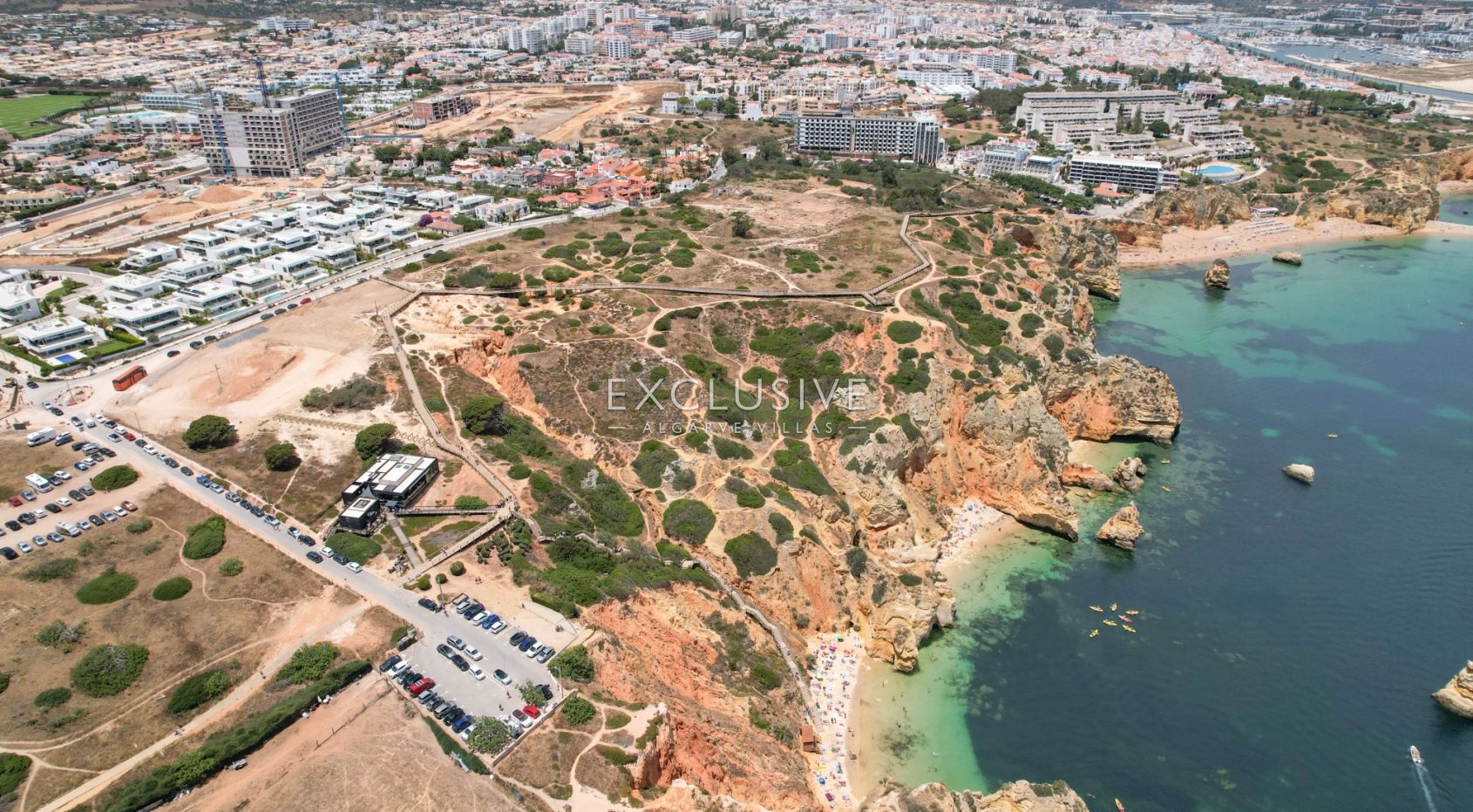 Waterfront plot of land with stunning views in Lagos, Algarve