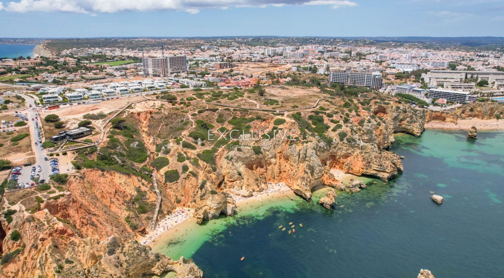 Waterfront plot of land with stunning views in Lagos, Algarve