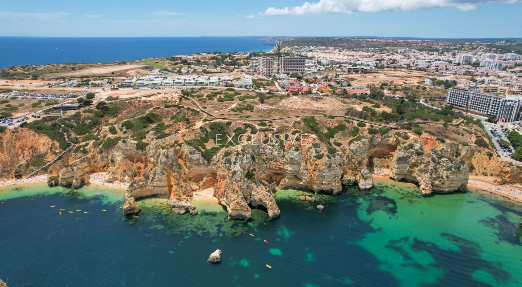 Waterfront plot of land with stunning views in Lagos, Algarve