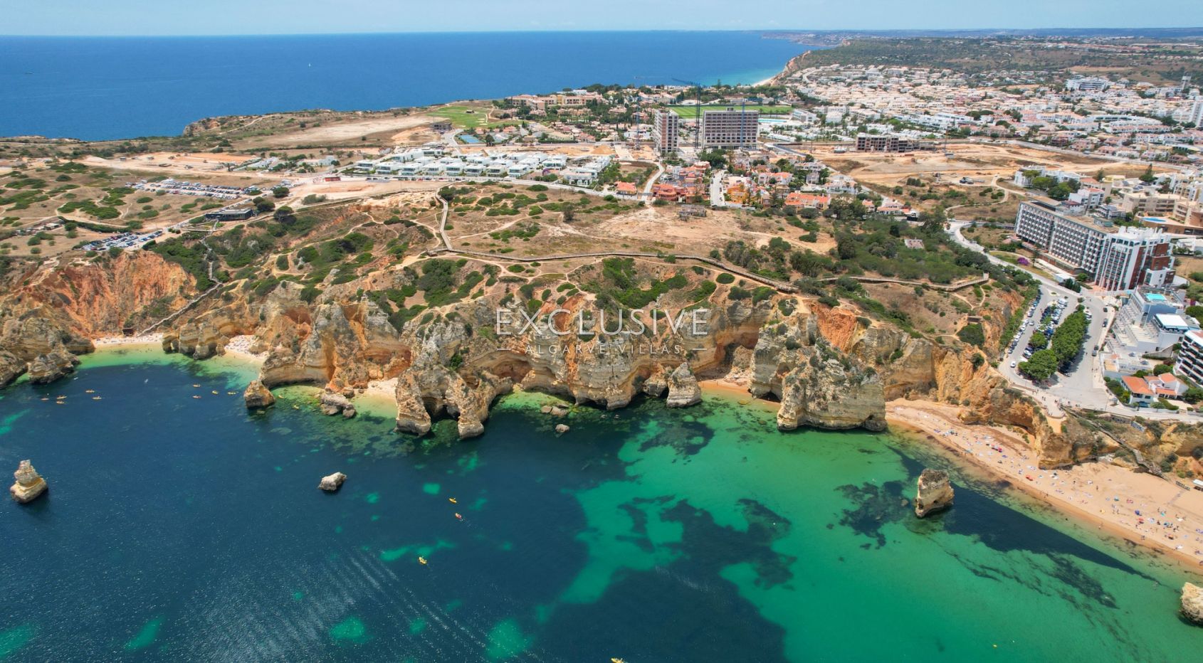 Waterfront plot of land with stunning views in Lagos, Algarve