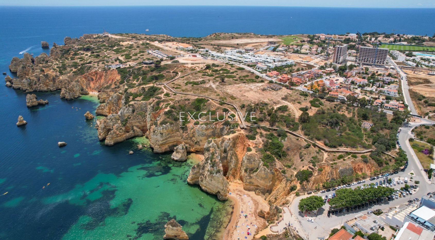 Waterfront plot of land with stunning views in Lagos, Algarve