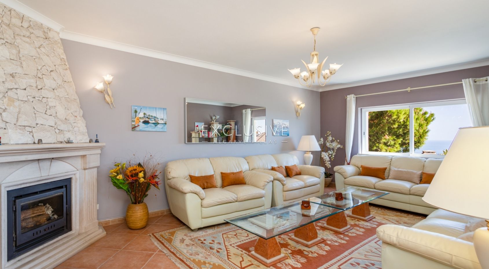 Amazing family villa in Luz with sea views Algarve