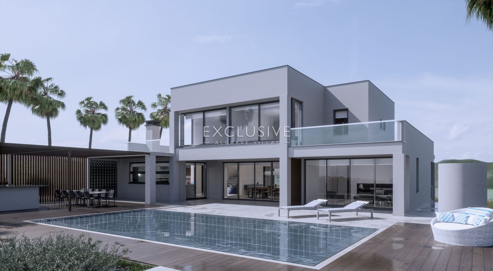 Spacious Modern villa on large grounds in Lagos (Algarve)
