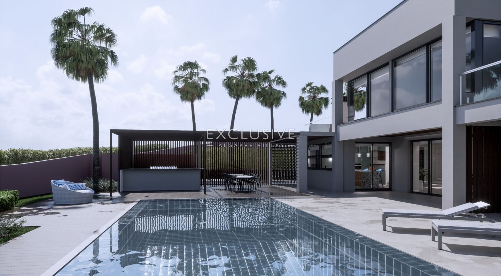 Spacious Modern villa on large grounds in Lagos (Algarve)
