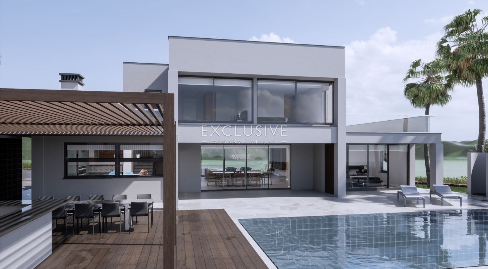 Spacious Modern villa on large grounds in Lagos (Algarve)