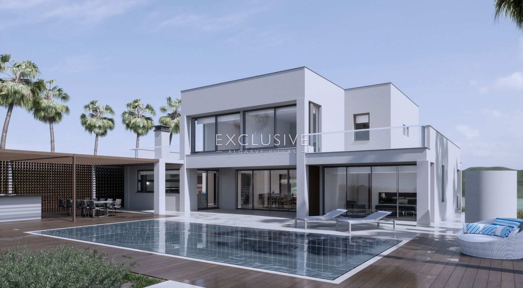 Spacious Modern villa on large grounds in Lagos (Algarve)