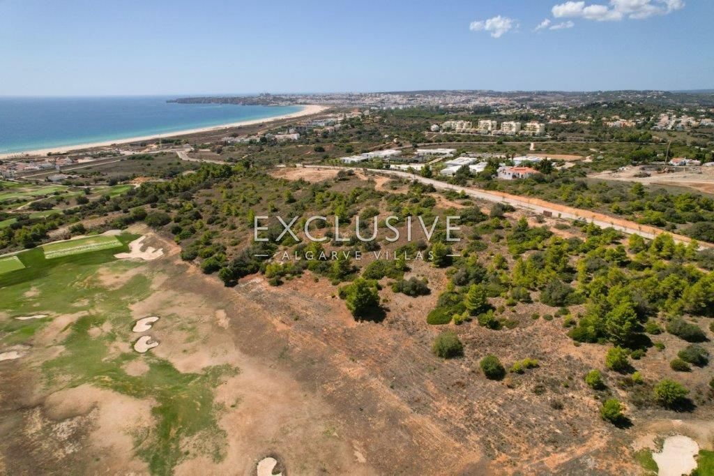 terrain constructible avec vue sur l'océan dans le Palmares golf resort, Lagos, Algarve