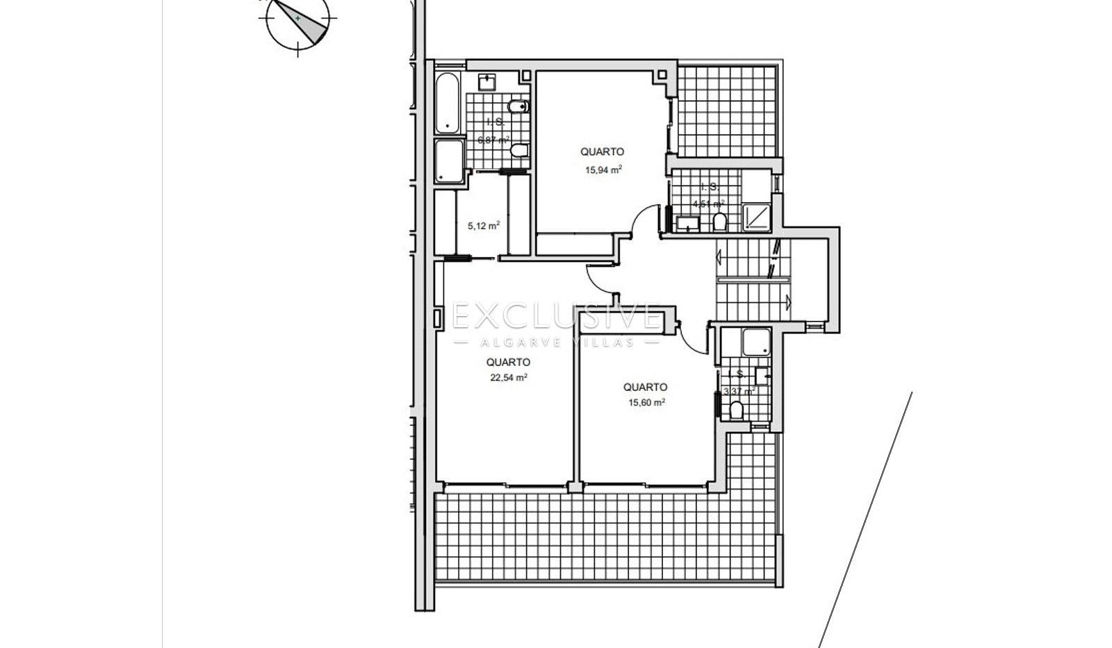 Modern 3 bedroom semi-detached villa with pool, Sta Barbara de Nexe, Algarve