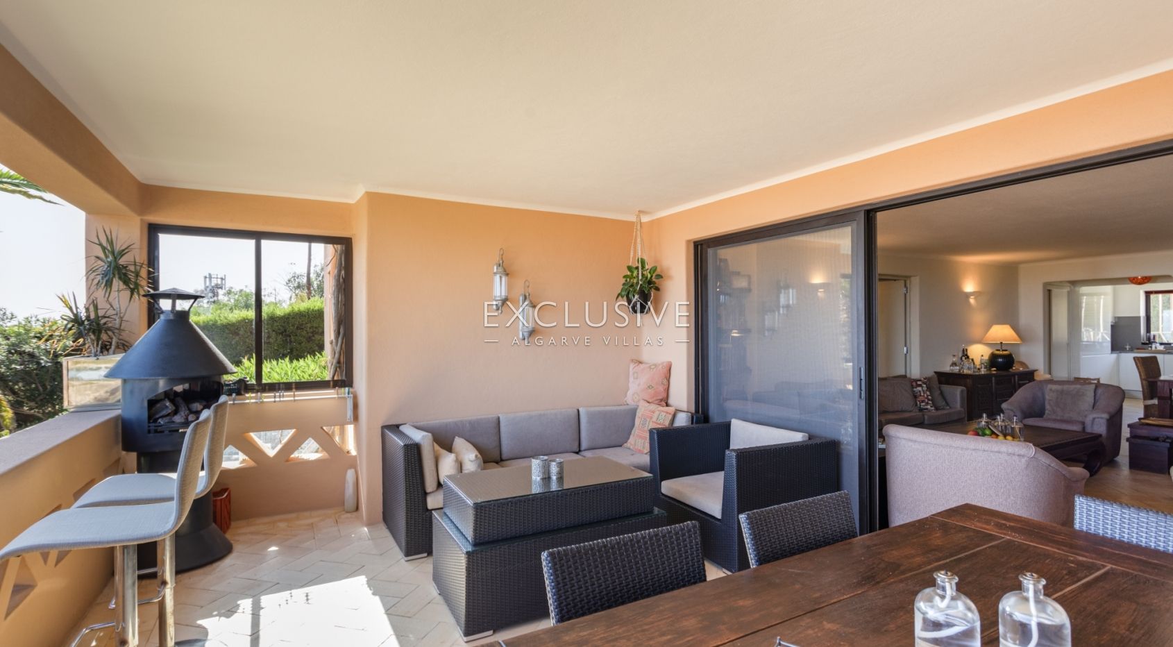 Gut präsentierte 3-Zimmer-Wohnung mit unglaublichem Meerblick, in Lagos (Algarve)