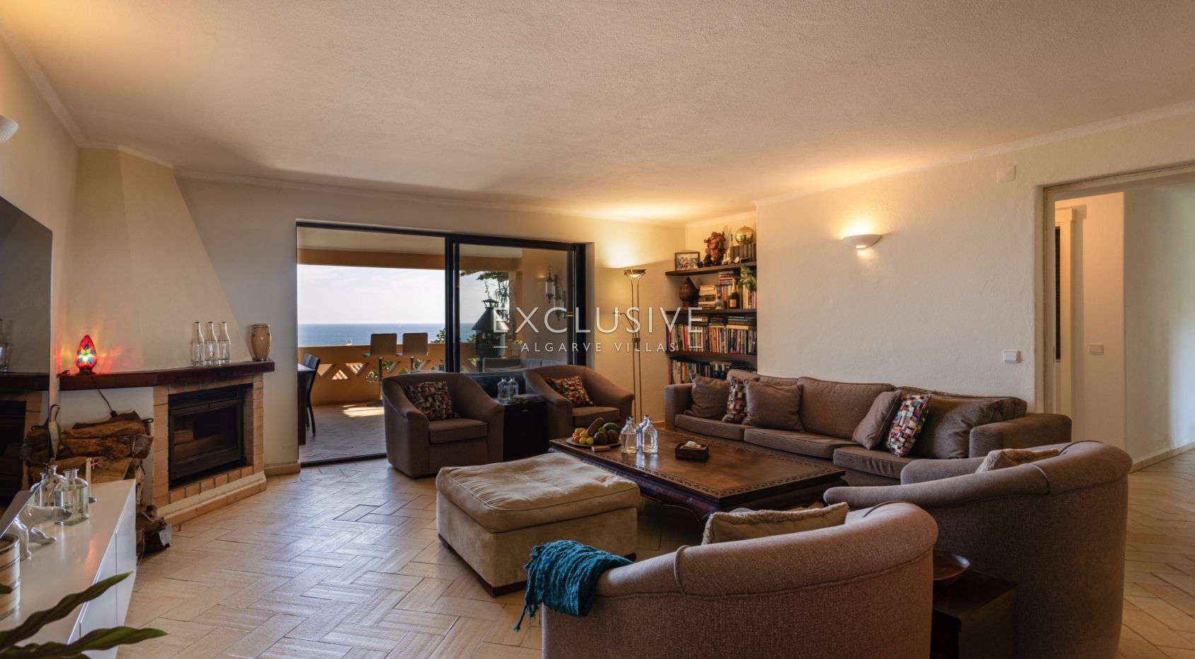 Gut präsentierte 3-Zimmer-Wohnung mit unglaublichem Meerblick, in Lagos (Algarve)