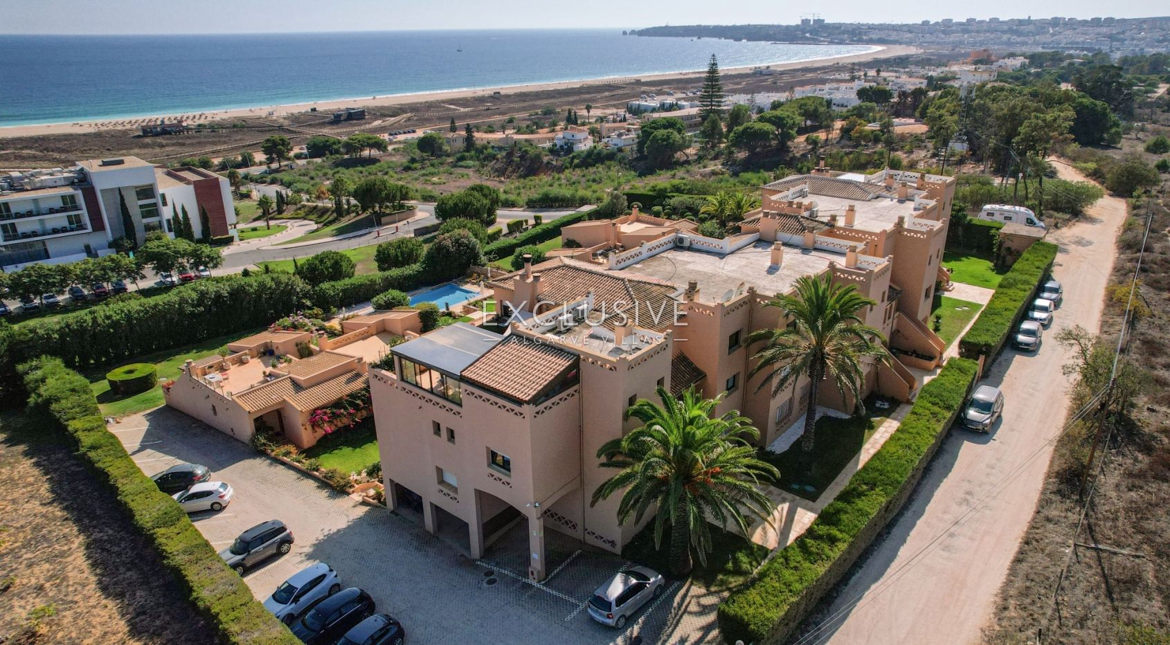 Gut präsentierte 3-Zimmer-Wohnung mit unglaublichem Meerblick, in Lagos (Algarve)
