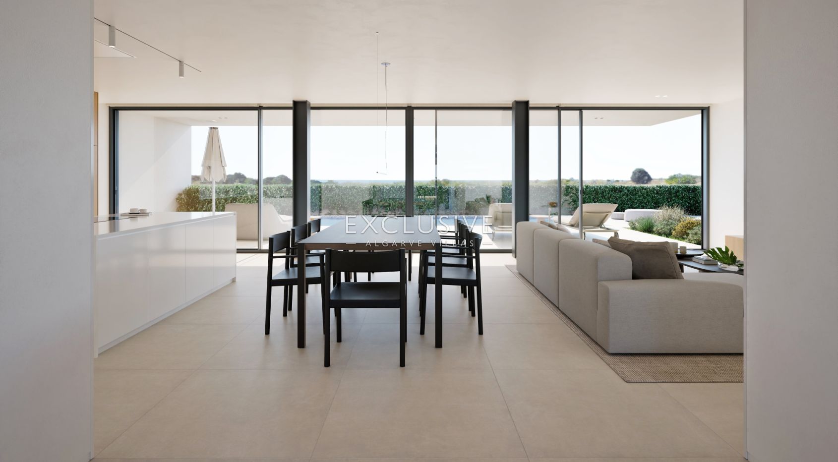 Modern front line villas, Lagos, Algarve