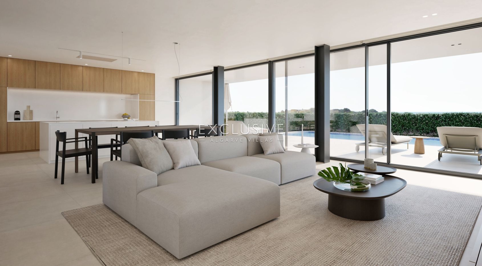 Modern front line villas, Lagos, Algarve
