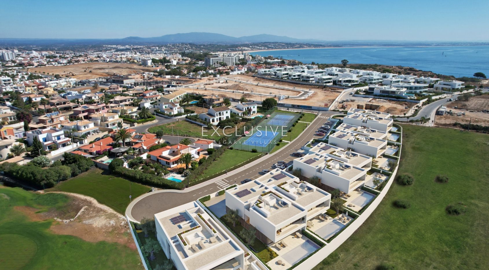Modern front line villas, Lagos, Algarve