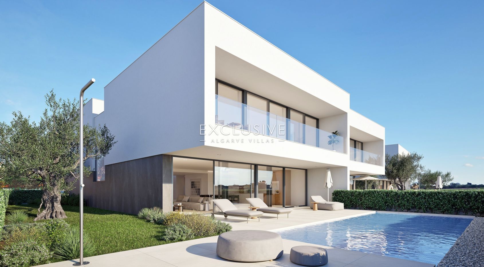 Modern front line villas, Lagos, Algarve