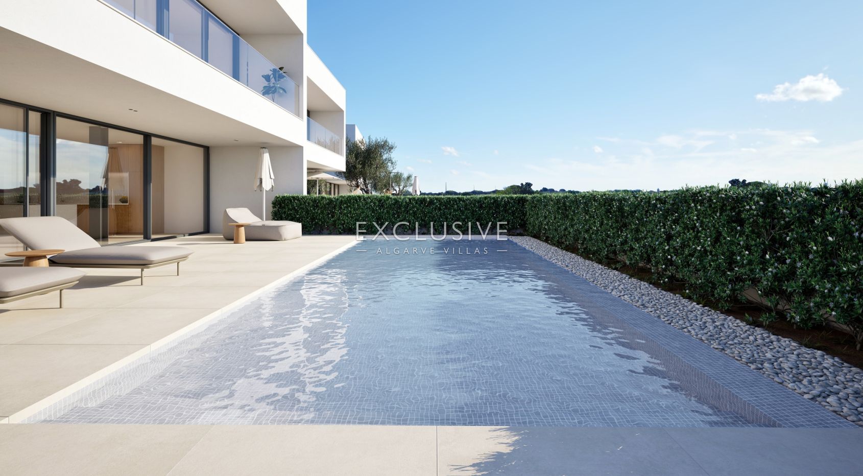 Modern front line villas, Lagos, Algarve