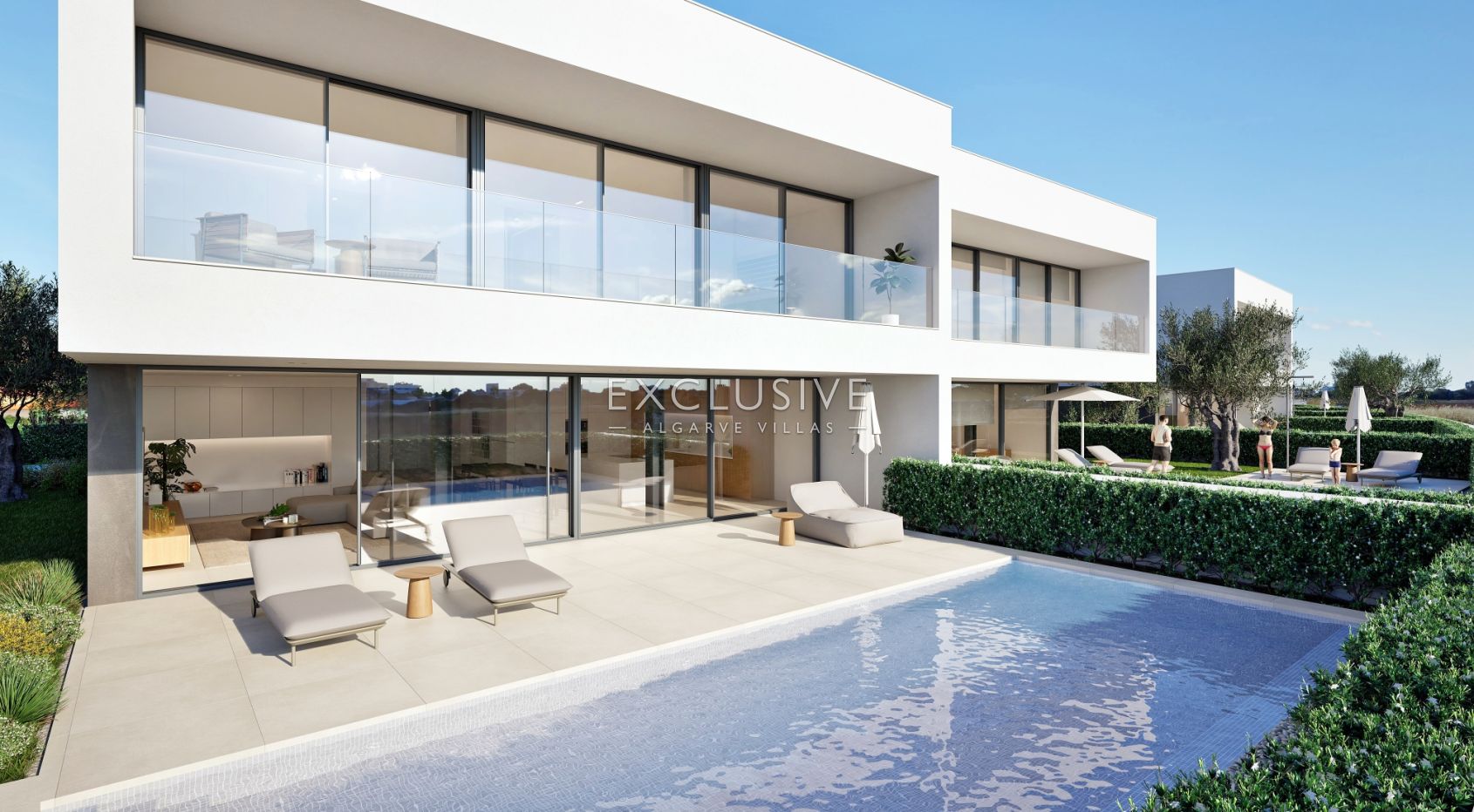 Modern front line villas, Lagos, Algarve