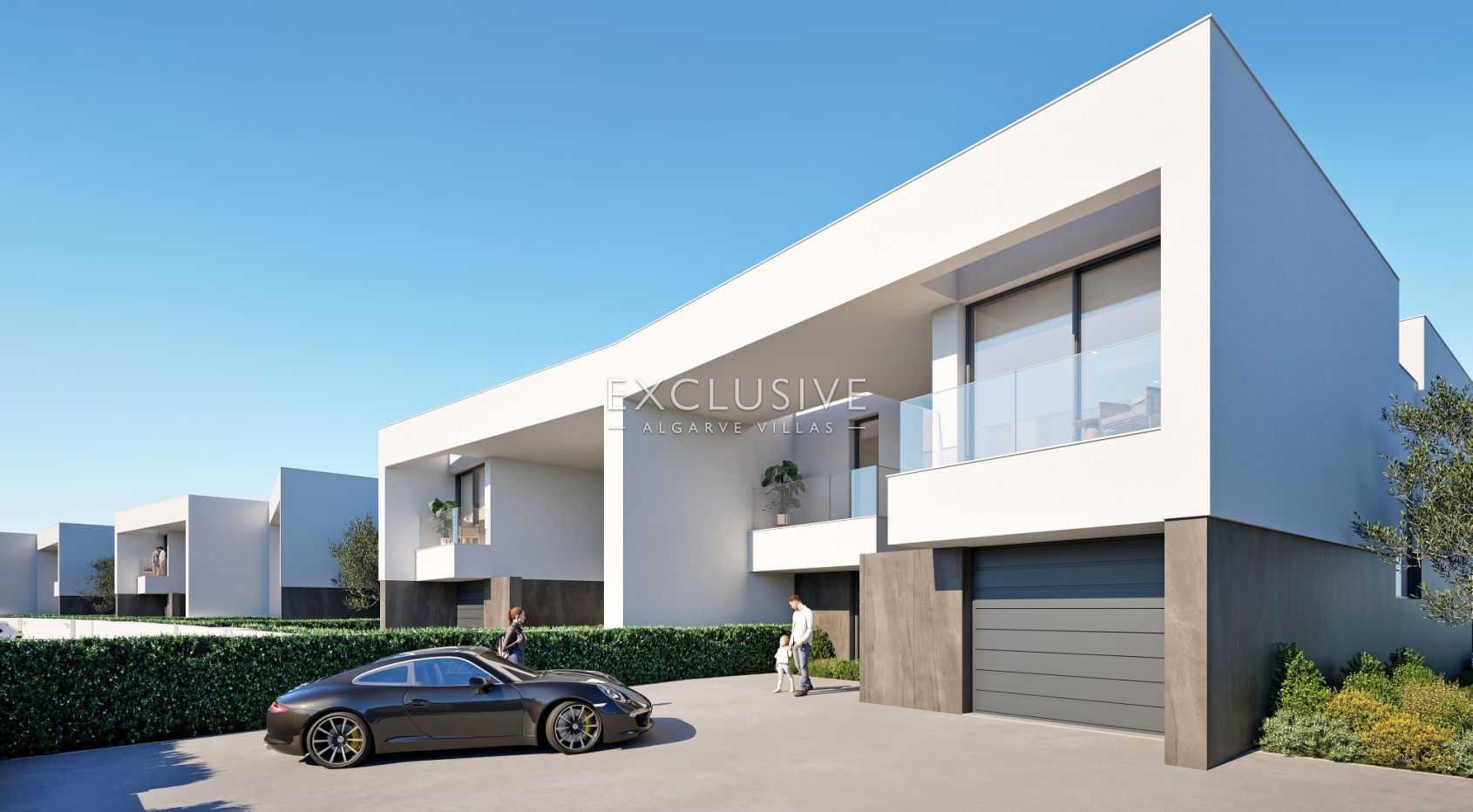 Modern front line villas, Lagos, Algarve