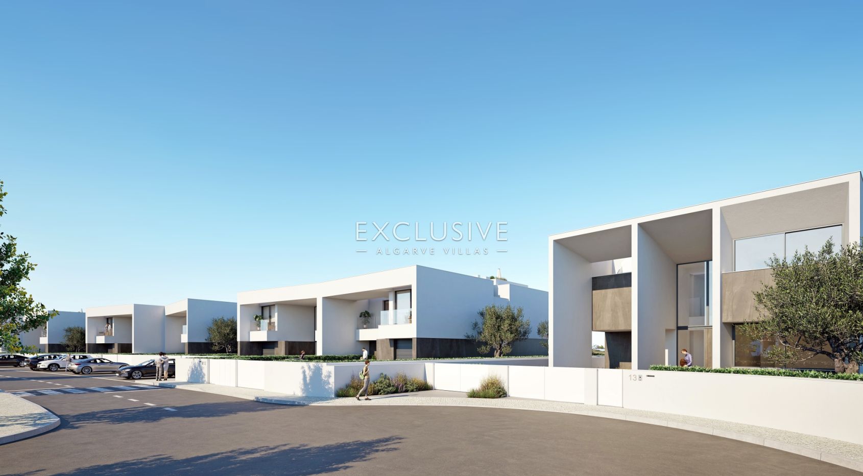 Modern front line villas, Lagos, Algarve
