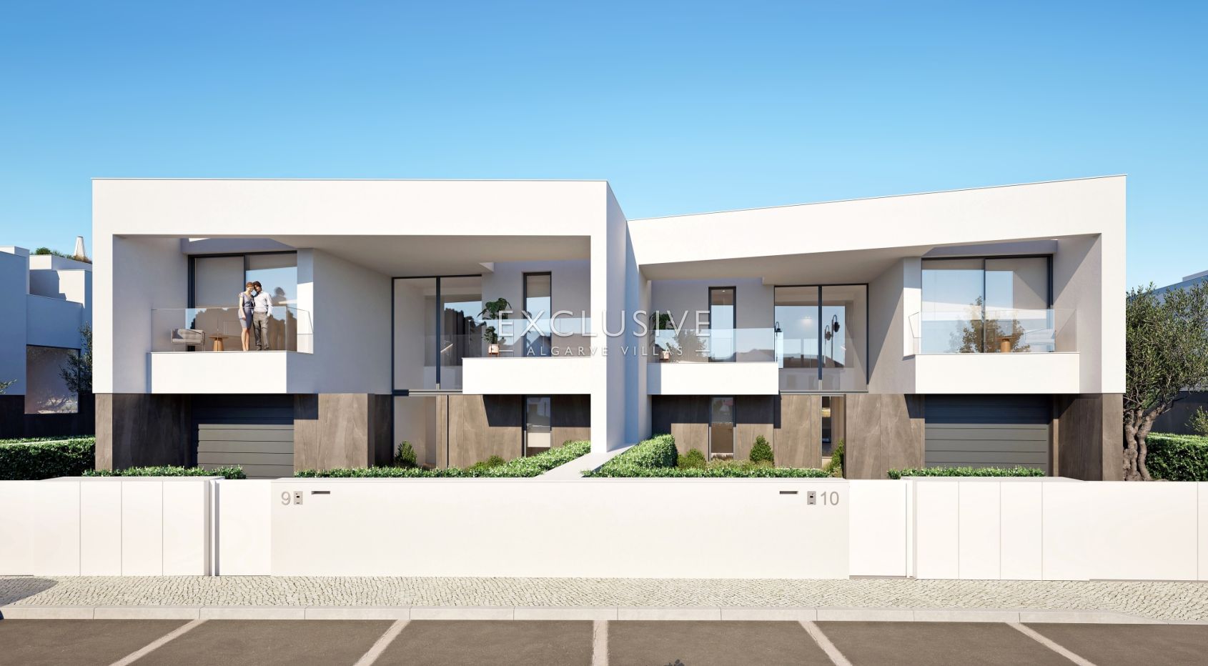 Modern front line villas, Lagos, Algarve