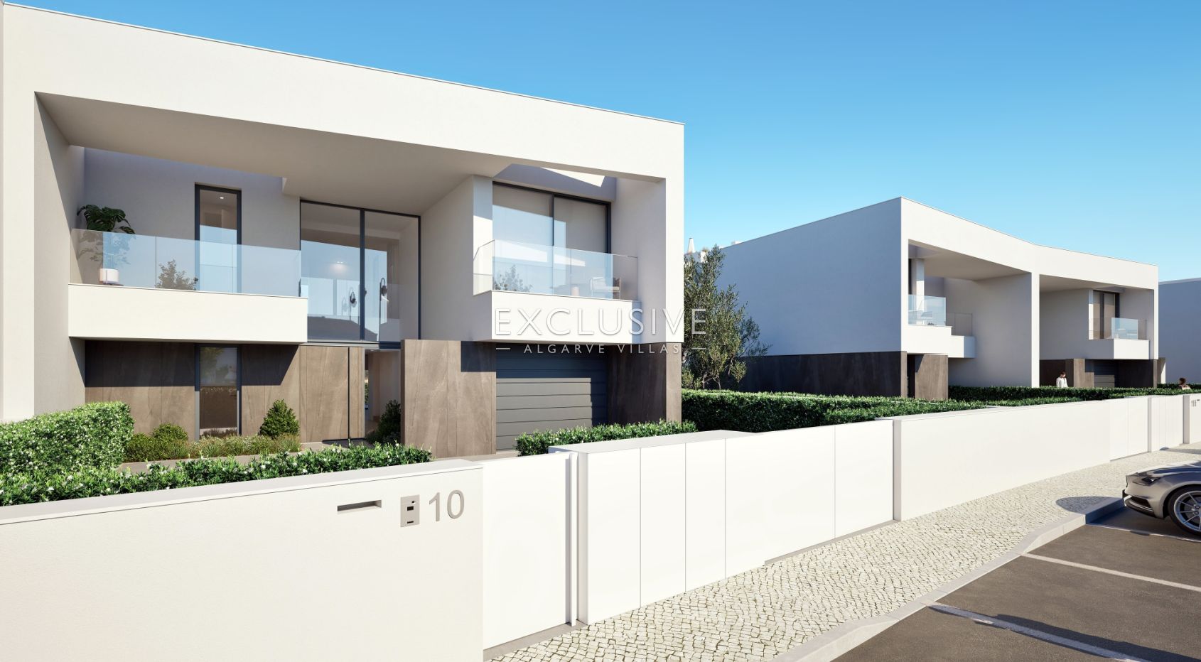 Modern front line villas, Lagos, Algarve