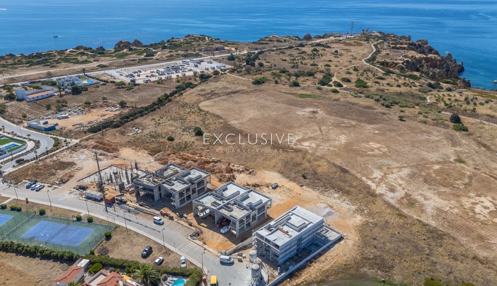Modern front line villas, Lagos, Algarve